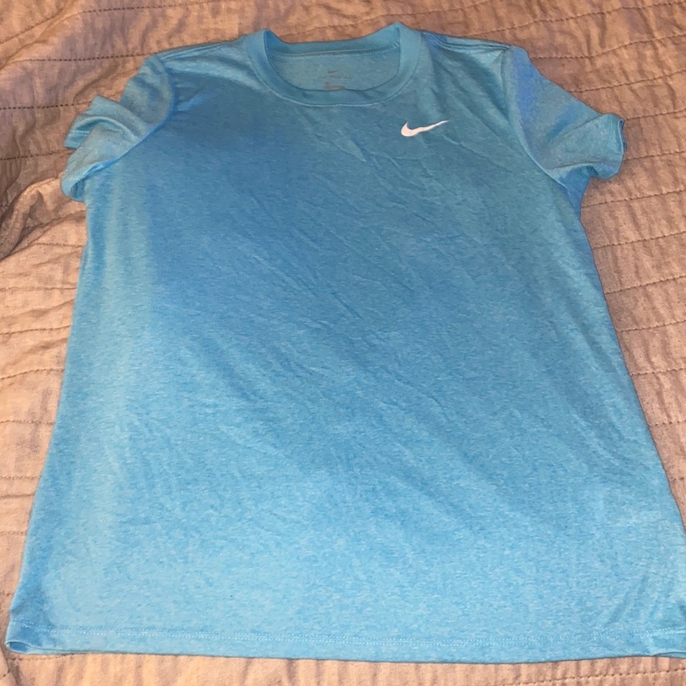 Nike Neon Blue Dri-Fit Shirt